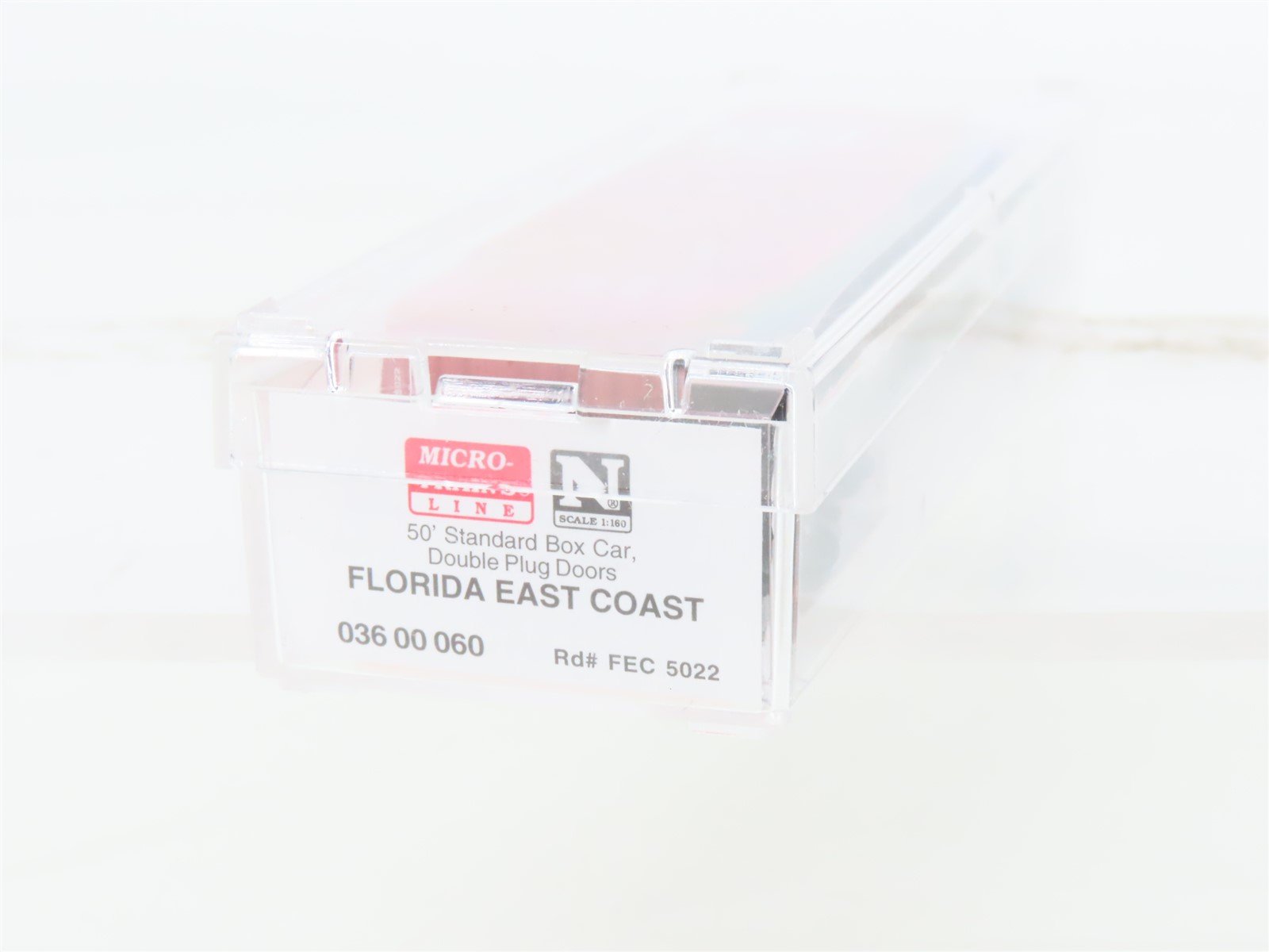N Scale Micro-Trains MTL 03600060 FEC Florida East Coast 50' Boxcar #5022