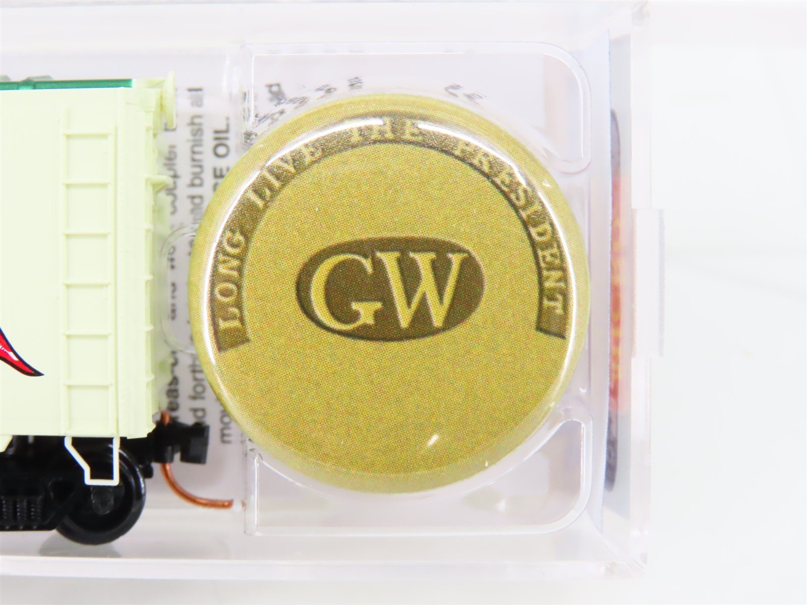 N Scale Micro-Trains MTL 0740010 George Washington 40' Boxcar #1789-1797 wButton