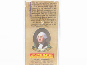 N Scale Micro-Trains MTL 0740010 George Washington 40' Boxcar #1789-1797 wButton