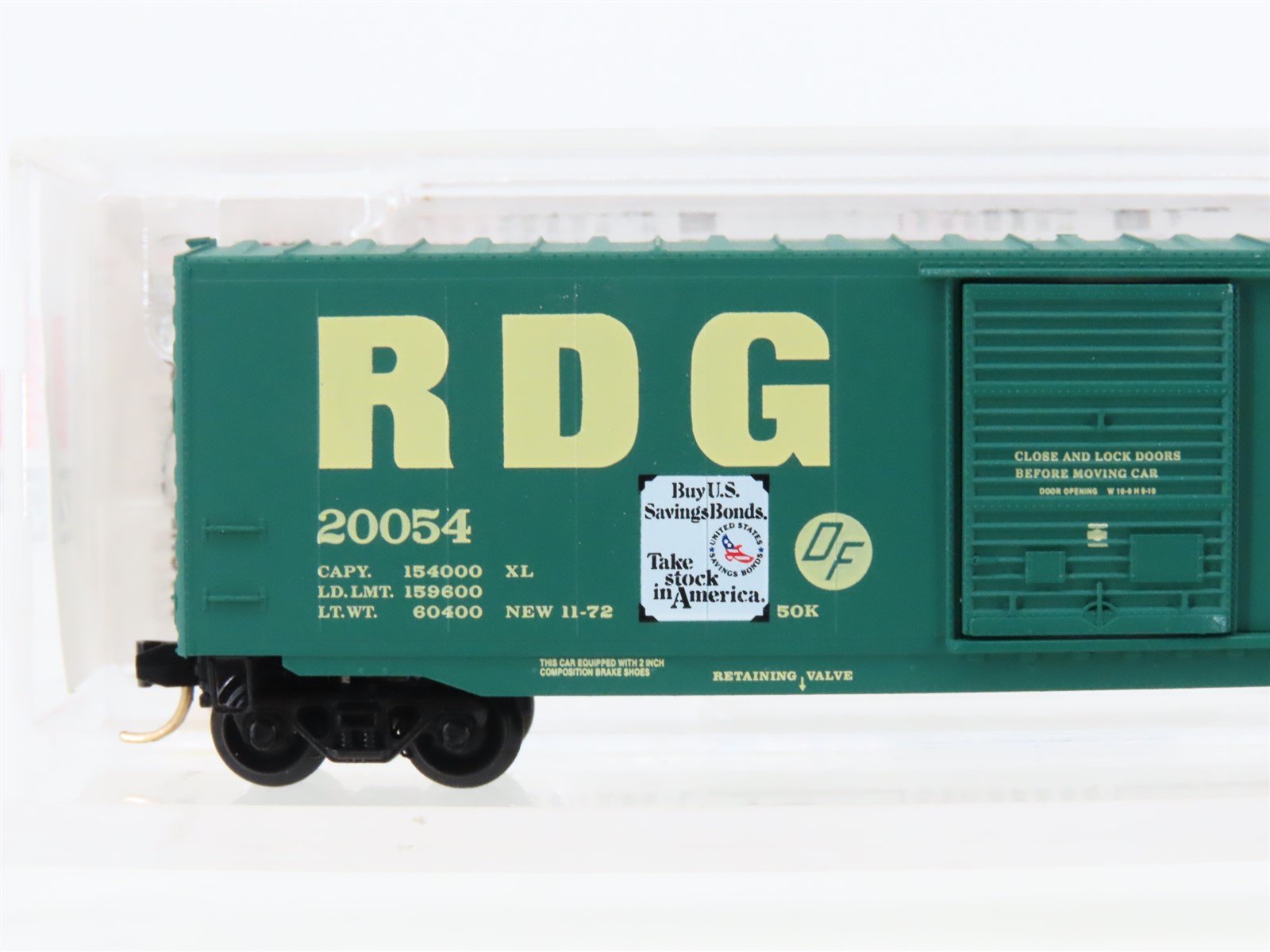 N Scale Micro-Trains MTL 77020 RDG Reading 40' Standard Boxcar #20054