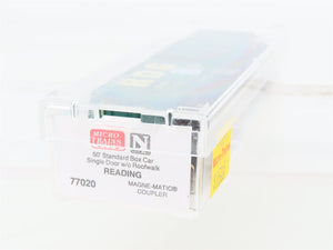 N Scale Micro-Trains MTL 77020 RDG Reading 40' Standard Boxcar #20054
