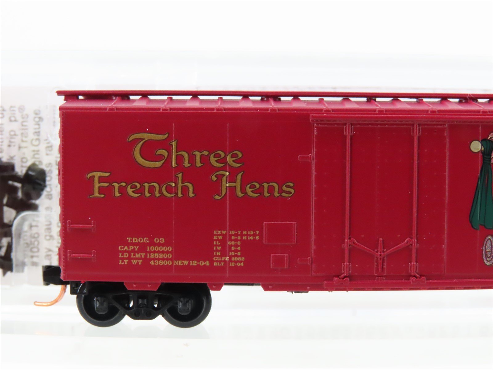 N Scale Micro-Trains 21503 TDOC Twelve Days of Christmas 40' Boxcar #03