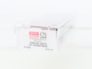 N Scale Micro-Trains 21503 TDOC Twelve Days of Christmas 40' Boxcar #03