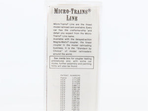 N Scale Micro-Trains 22060 RI Rock Island 40' Standard Boxcar #161495