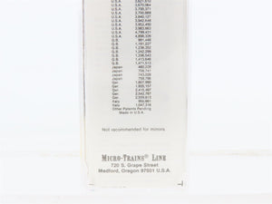 N Scale Micro-Trains 22060 RI Rock Island 40' Standard Boxcar #161495