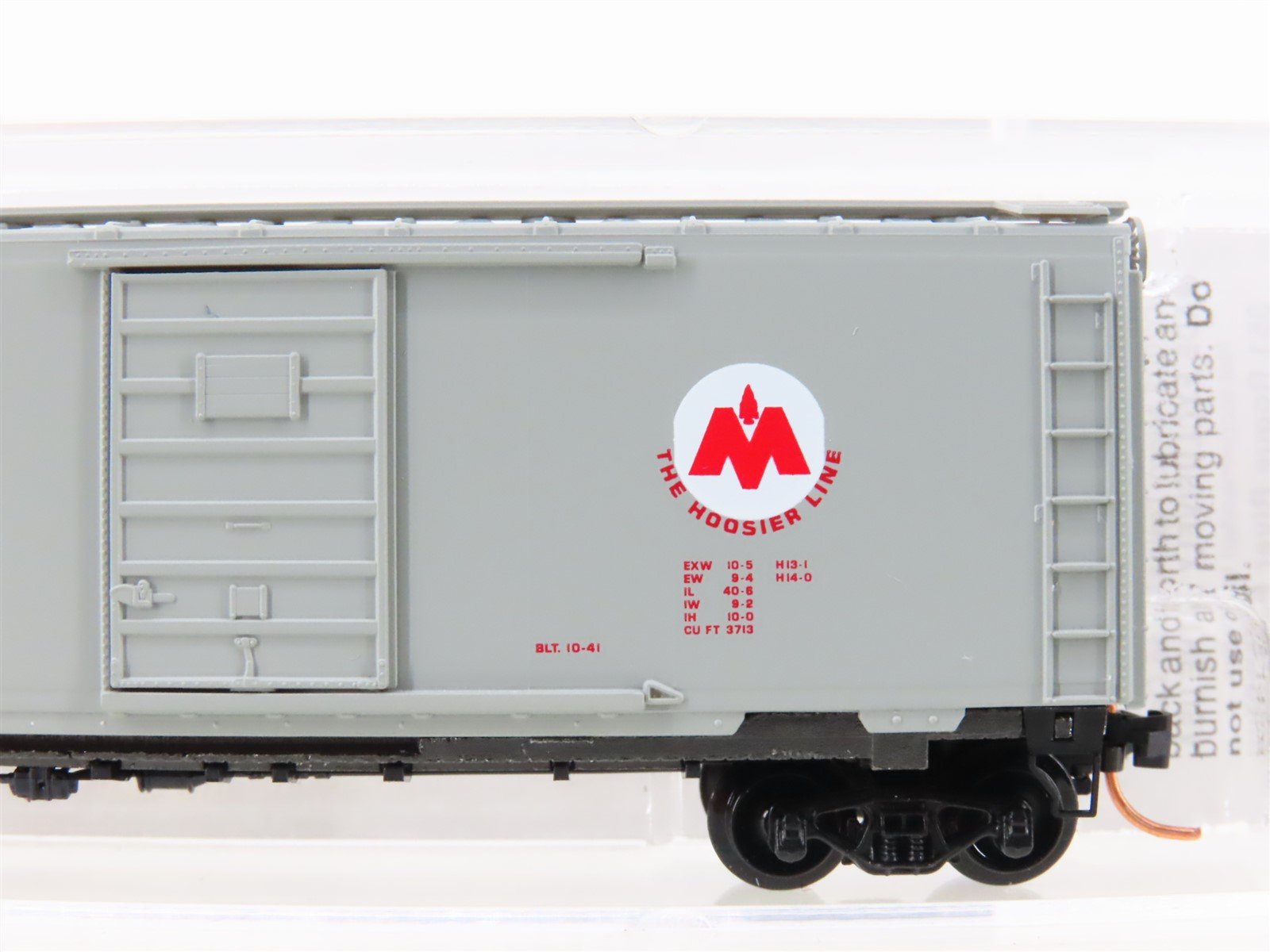 N Scale Micro-Trains MTL 20576 CIL Monon 40' Standard Boxcar #1223