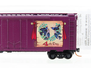 N Scale Micro-Trains 02100504 TDOC Twelve Days of Christmas 40' Boxcar #04