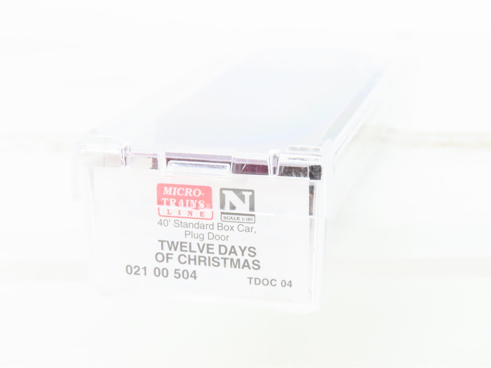 N Scale Micro-Trains 02100504 TDOC Twelve Days of Christmas 40' Boxcar #04
