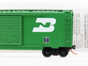N Scale Micro-Trains 23080 BN Burlington Northern 40' Standard Boxcar #198963