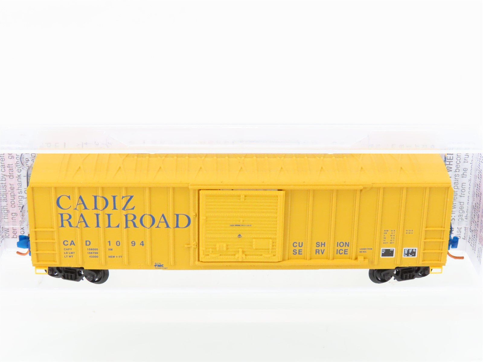 N Scale Micro-Trains 02500690 CAD Cadiz 50' Standard Boxcar #1094