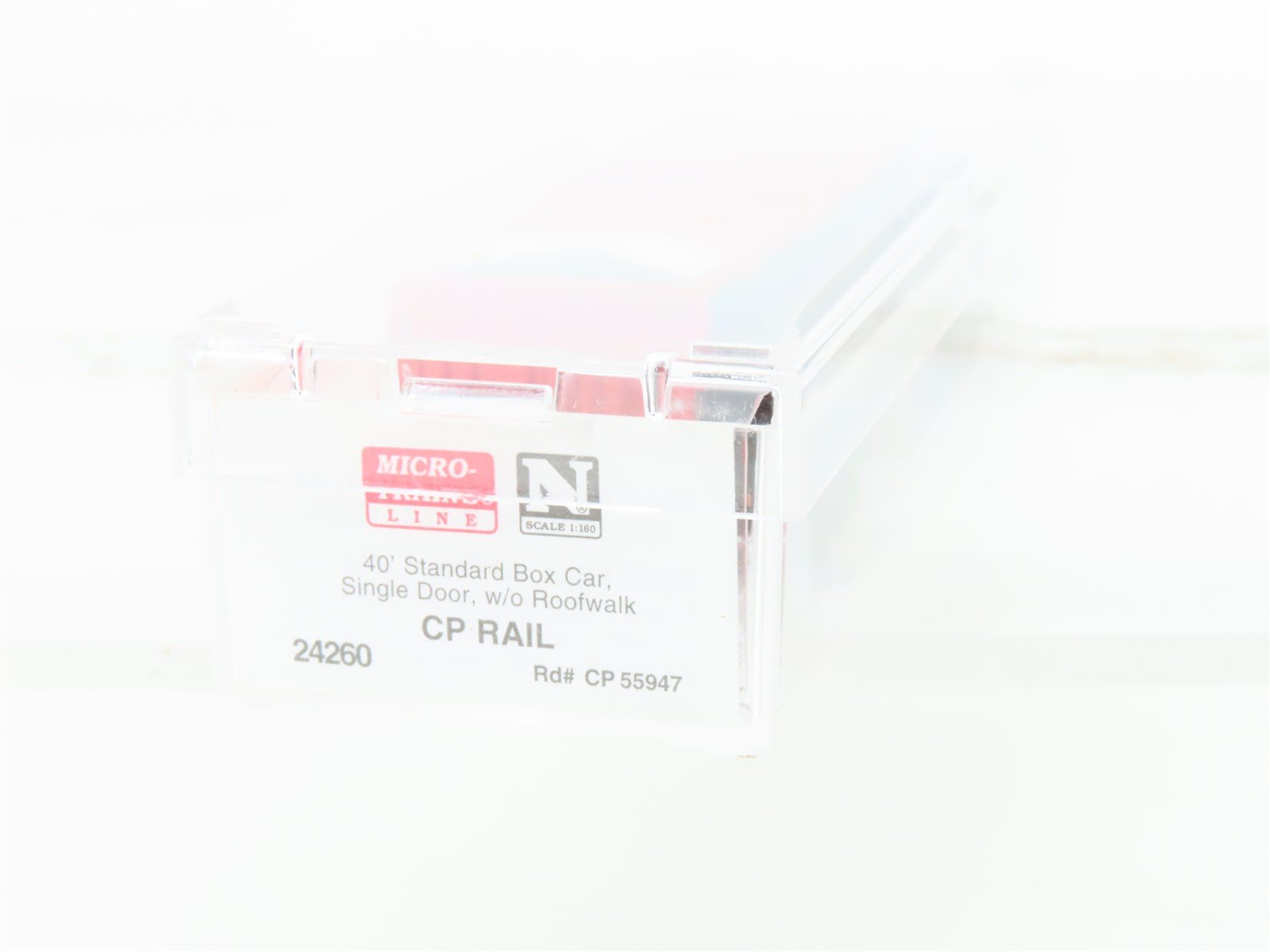 N Scale Micro-Trains MTL 24260 CP Canadian Pacific 40' Standard Boxcar #55947