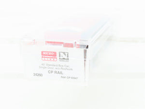 N Scale Micro-Trains MTL 24260 CP Canadian Pacific 40' Standard Boxcar #55947