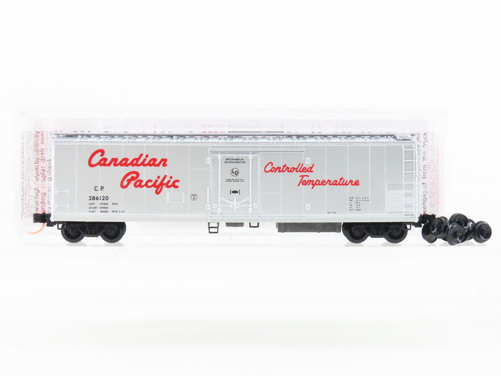 N Scale Micro-Trains MTL 06900030 CP Canadian Pacific 51' Mech Reefer #286120