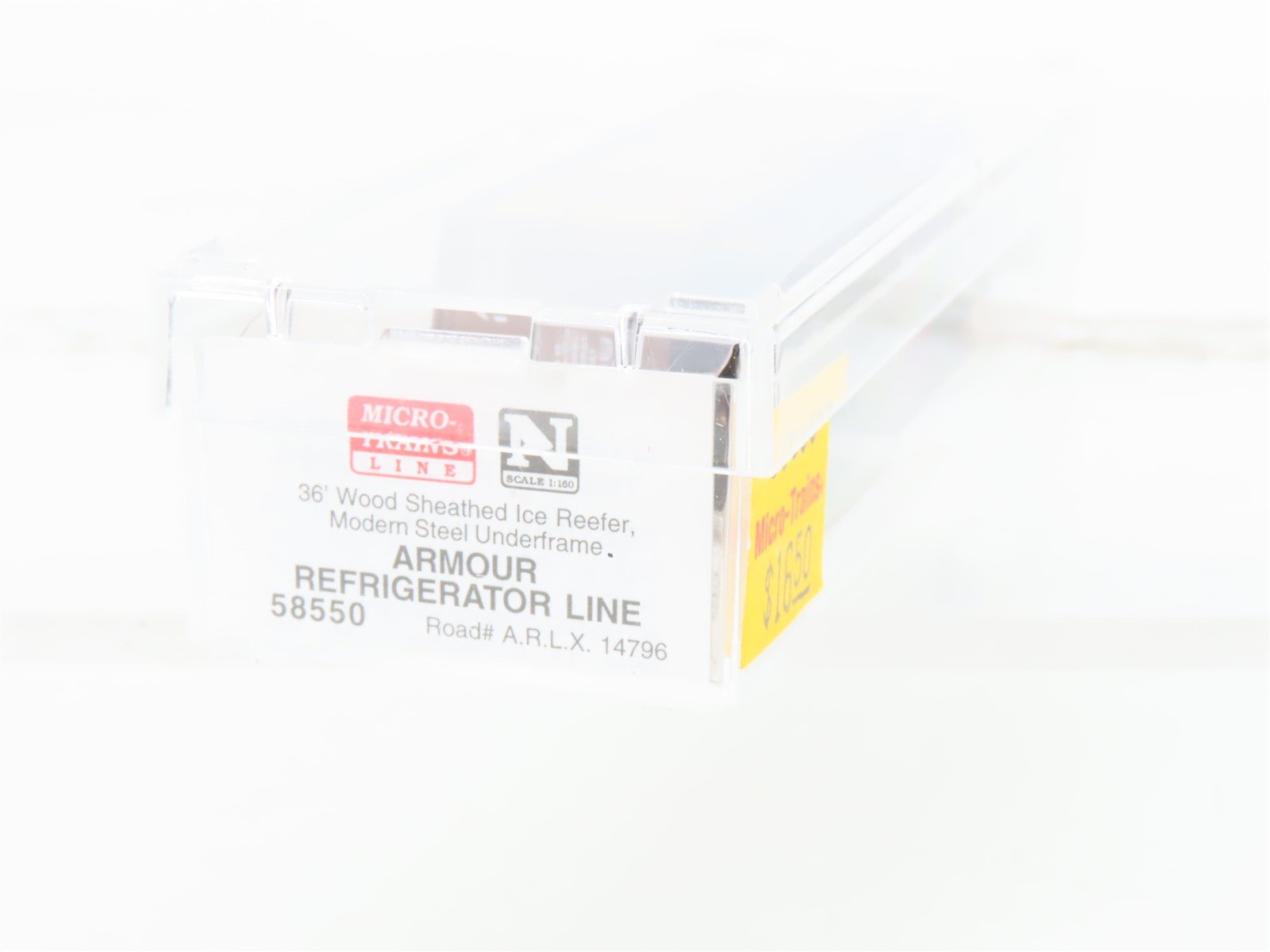 N Micro-Trains MTL 58550 ARLX Armour Refrigerator Line 36 Wood Reefer #14796