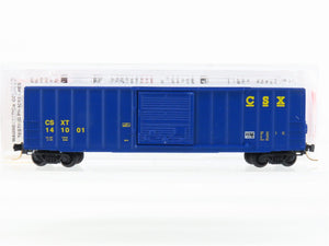 N Scale Micro-Trains MTL 25550 CSX Railway 50' Rib Side Boxcar #141001