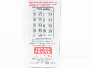 N Scale Micro-Trains MTL 25550 CSX Railway 50' Rib Side Boxcar #141001