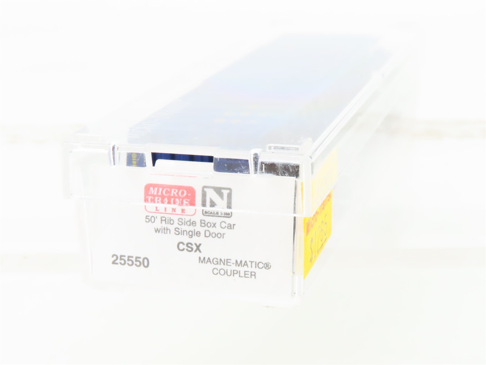 N Scale Micro-Trains MTL 25550 CSX Railway 50' Rib Side Boxcar #141001