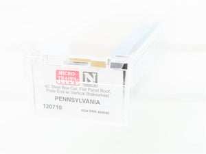 N Scale Micro-Trains 120710 PRR Pennsylvania 40' Steel Boxcar #489546