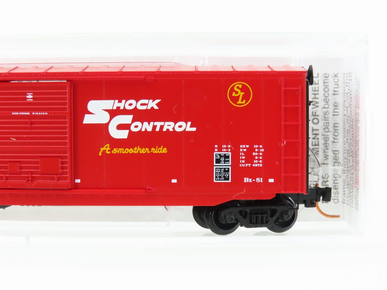 N Scale Micro-Trains 07700140 ATSF Santa Fe 50' Standard Boxcar #14555