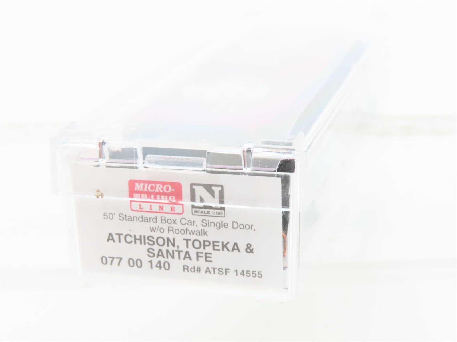 N Scale Micro-Trains 07700140 ATSF Santa Fe 50' Standard Boxcar #14555