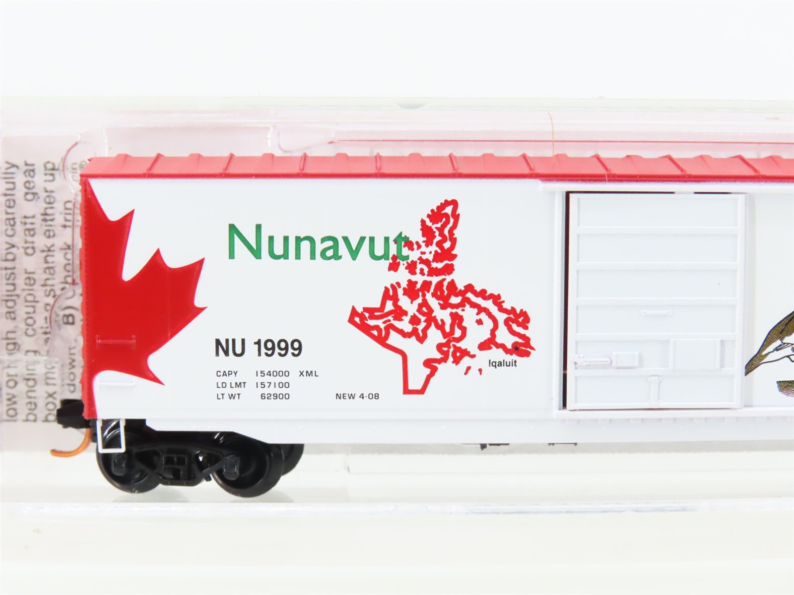 N Scale Micro-Trains 07700161 Nunavut Territory 50' Standard Boxcar #1999