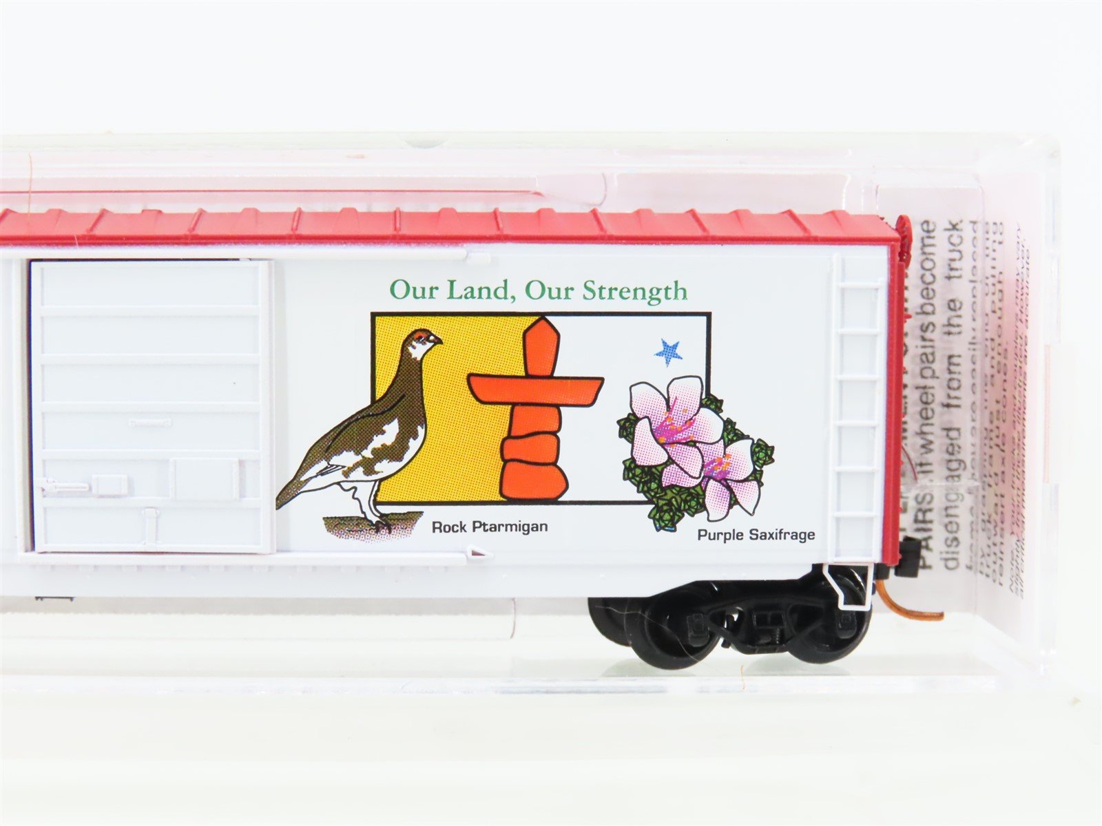 N Scale Micro-Trains 07700161 Nunavut Territory 50' Standard Boxcar #1999
