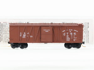 N Scale Micro-Trains 28040 CNJ Jersey Central 40' Braced Boxcar #17235