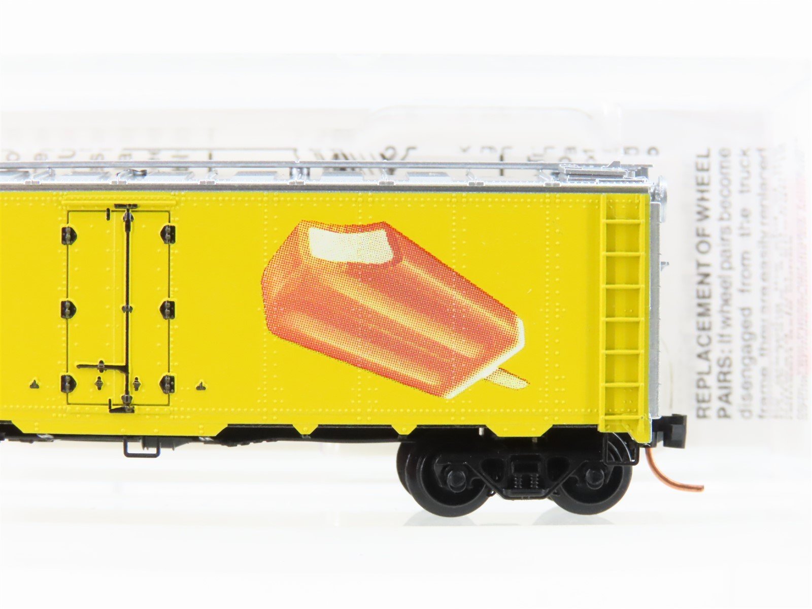 N Scale Micro-Trains 59070 GH Creamsicle 40' Steel Ice Reefer #701