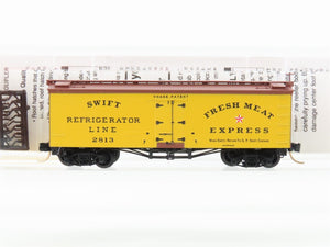 N Scale Micro-Trains 58010 Swift Refrigerator Line 36' Wood Ice Reefer #2813