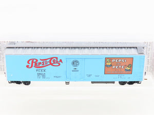 N Scale Micro-Trains 69130 PCEX Pepsi-Cola 51' Rivet Side Mech Reefer #69014