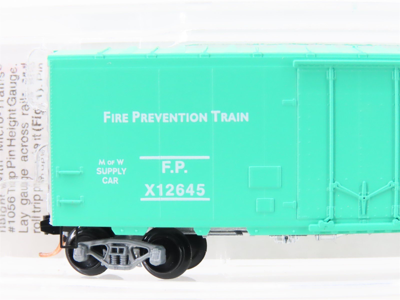 N Scale Micro-Trains 74050 FB Smokey Bear Fire Prevention 40' Boxcar #X12645