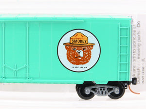 N Scale Micro-Trains 74050 FB Smokey Bear Fire Prevention 40' Boxcar #X12645