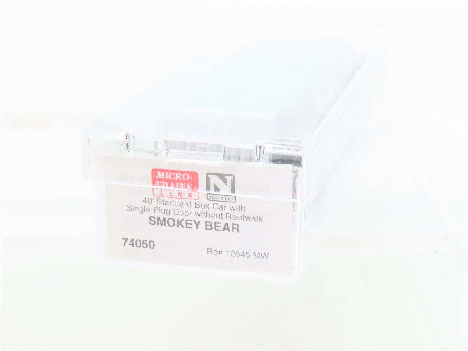 N Scale Micro-Trains 74050 FB Smokey Bear Fire Prevention 40' Boxcar #X12645