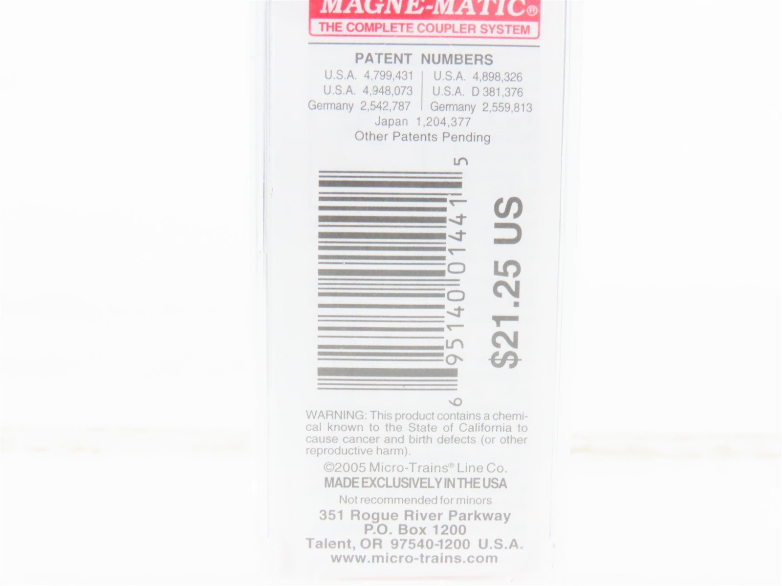 N Scale Micro-Trains 05900140 URTX Needham Packing Co 40' Steel Reefer #60507
