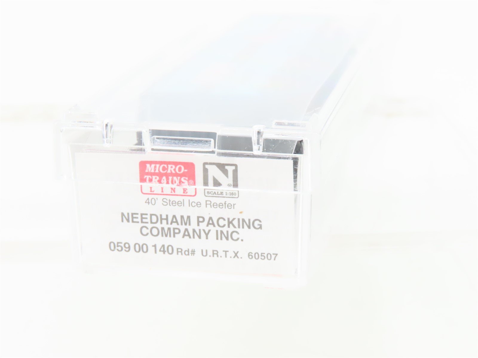 N Scale Micro-Trains 05900140 URTX Needham Packing Co 40' Steel Reefer #60507