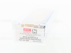 N Scale Micro-Trains 02500580 AN Apalachicola Northern 50' Rib Side Boxcar #5508