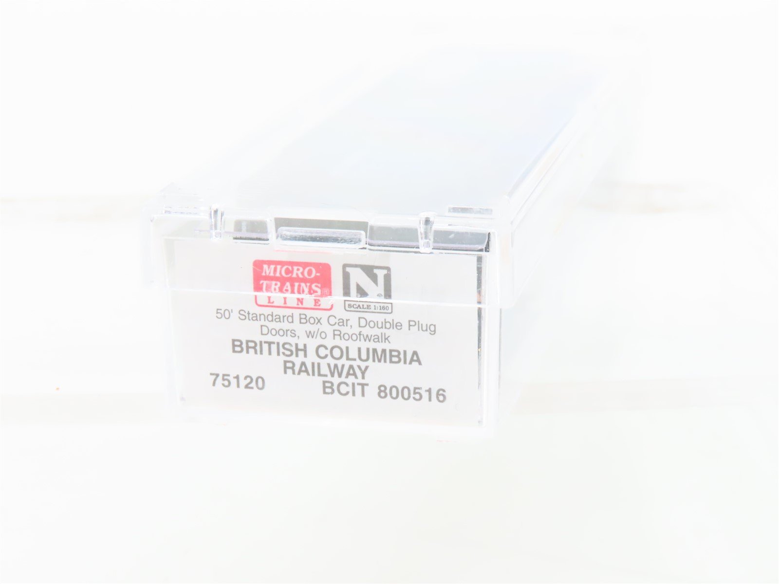 N Scale Micro-Trains 75120 BCIT British Columbia 50' Standard Boxcar #800516