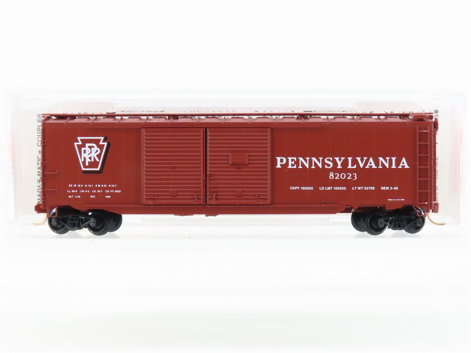 N Scale Micro-Trains 78010 PRR Pennsylvania 50' Standard Boxcar #882023