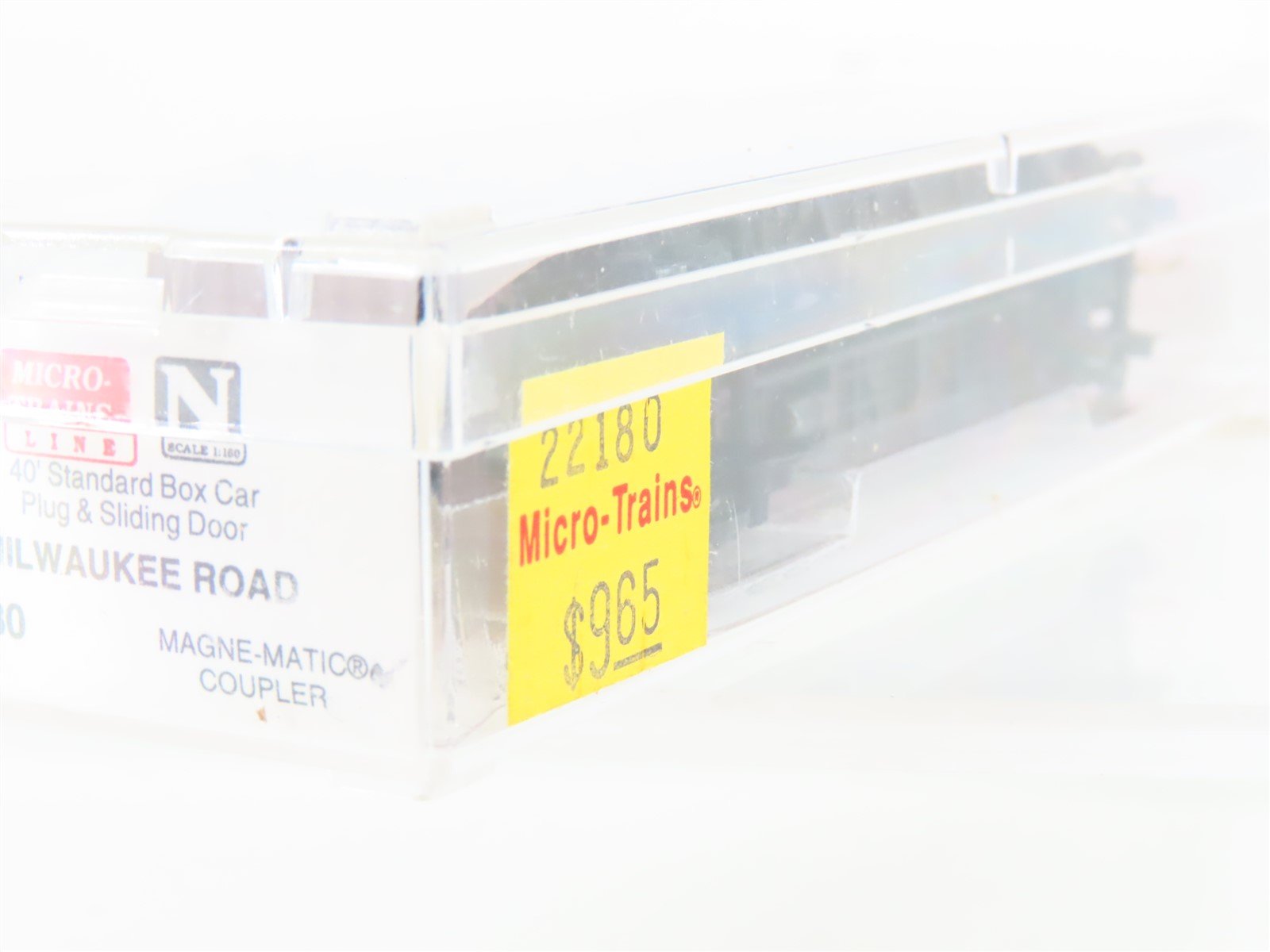 N Scale Micro-Trains 22180 MILW Milwaukee Road 40' Standard Boxcar #29960