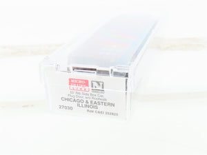 N Scale Micro-Trains 27030 C&EI Chicago & Eastern Illinois 50' Boxcar #252825