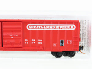 N Micro-Trains MTL 03000110 A&MR Arcata & Mad River 50' Rib Side Boxcar #1071