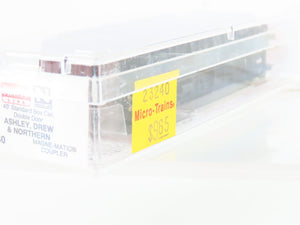 N Micro-Trains MTL 23240 ADN Ashley Drew & Northern 40' Standard Boxcar #2413