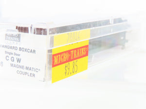 N Micro-Trains MTL 20046 CGW Chicago Great Western 40' Standard Boxcar #5453