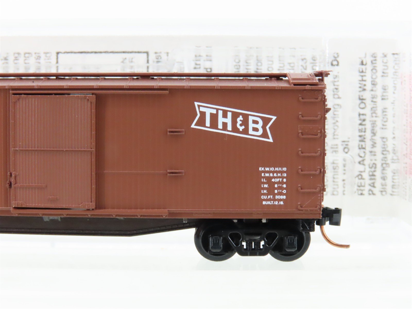 N Scale Micro-Trains MTL 39220 THB Toronto Hamilton & Buffalo 40' Boxcar #4761