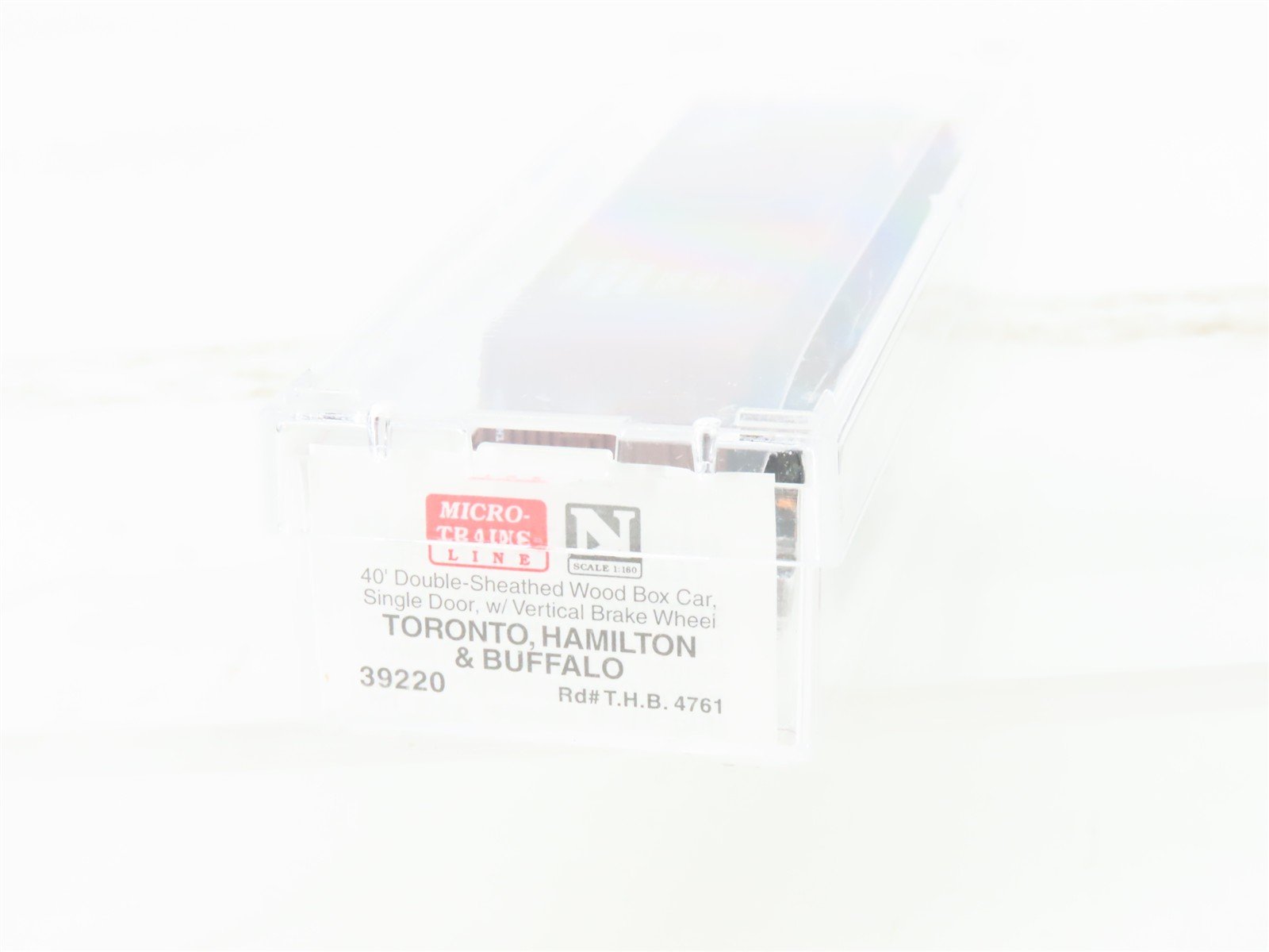 N Scale Micro-Trains MTL 39220 THB Toronto Hamilton & Buffalo 40' Boxcar #4761