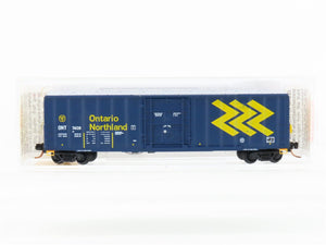 N Scale Micro-Trains MTL 27040 ONT Ontario Northland 50' Ribside Boxcar #7409
