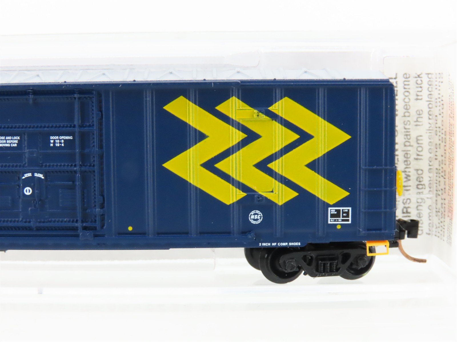 N Scale Micro-Trains MTL 27040 ONT Ontario Northland 50' Ribside Boxcar #7409