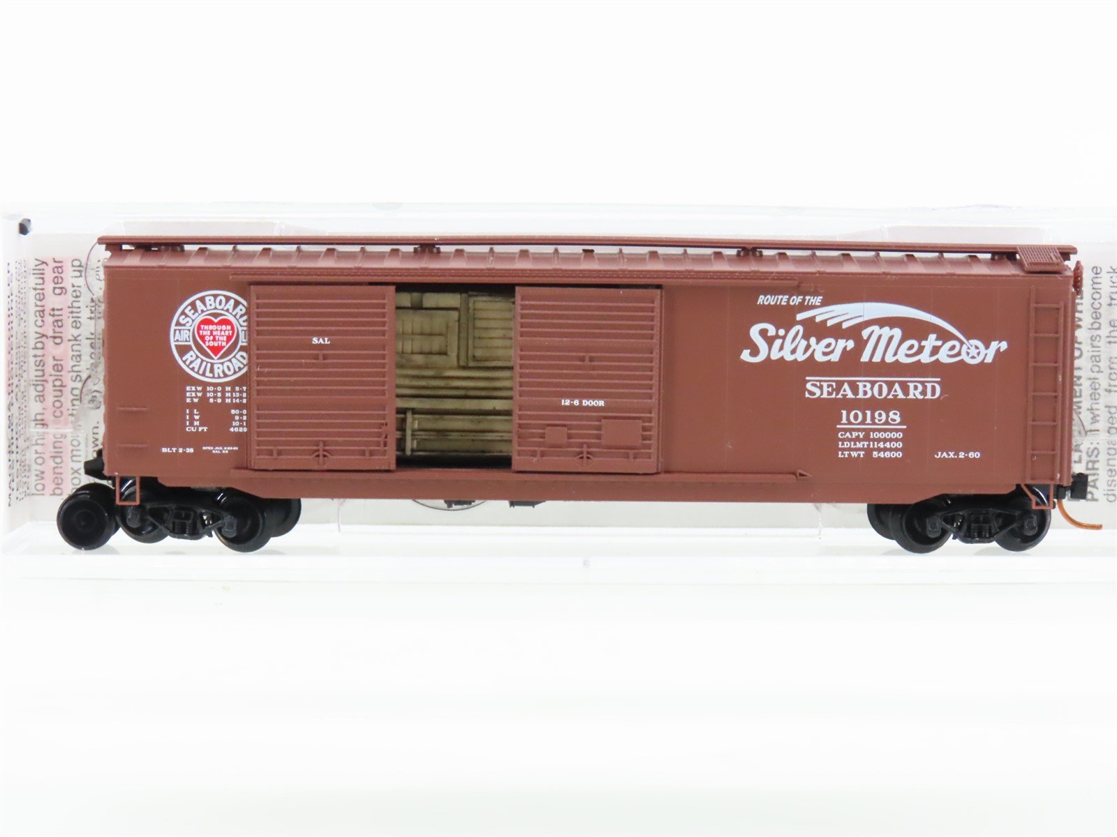 N Scale Micro-Trains MTL 03400330 SAL Seaboard Air Line 50' Boxcar #10198