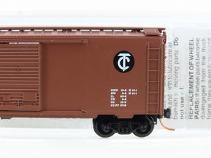 N Scale Micro-Trains MTL 20720 TC Tennessee Central 40' Standard Boxcar #7962