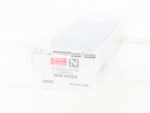 N Scale Micro-Trains MTL 20686 NH New Haven 40' Standard Boxcar #21991